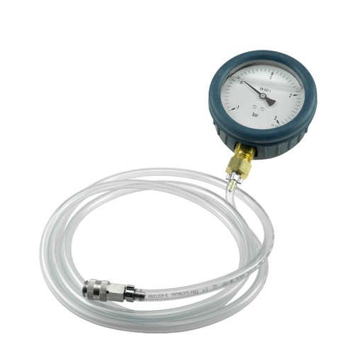 [60981010] Turbotester hochpräzise analog Manometer -1 bis 3 BAR glyzerinbefüllt (60981010, PICHLER)