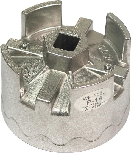 [61200500] Ölfilterglocke 74mm 14-kant OPEL, VW-LT, (61200500, PICHLER)