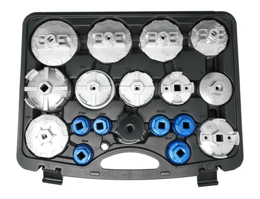 [61230020] Universal oilfilterwrench set, 19 pcs. (61230020, PICHLER)
