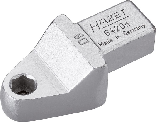[6420D] Insert tool holder for bits - 14 x 18 mm insert square, solid (6420D, HAZET)