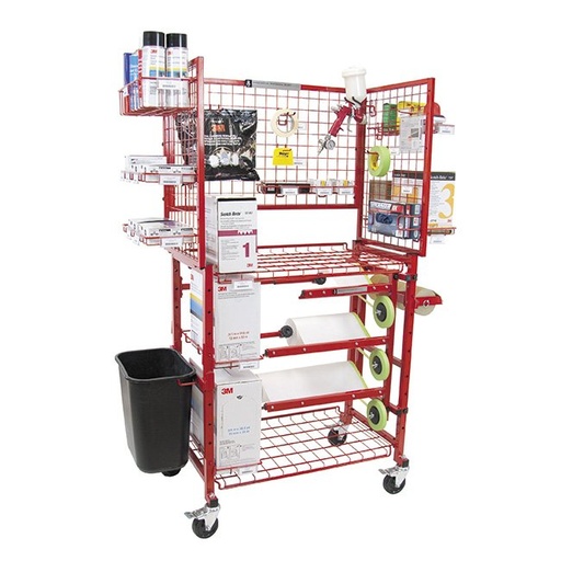 [I-MCWM] Mobile Painters Prep Supply Cart w/Masker (I-MCWM, INNOVATIVE TOOLS)