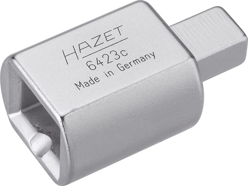 [6423C] Insert adapter - 9 x 12 mm insert square, solid (6423C, HAZET)