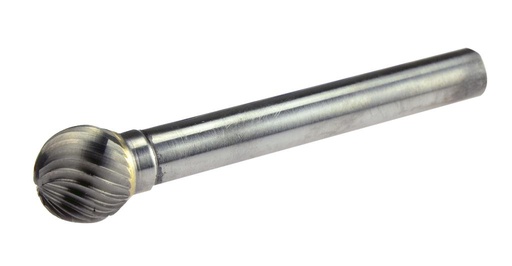 [67050013] Tungsten Carbide Rotary Burr Spherical 12x55mm Cutting Profile 3 Shaft 6mm (67050013, PICHLER)