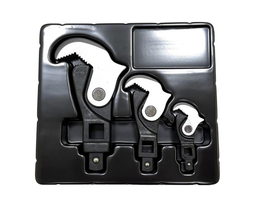[70610000] Adjustable crowfoot wrench set, 3 pcs, 5–32 mm (70610000, PICHLER)