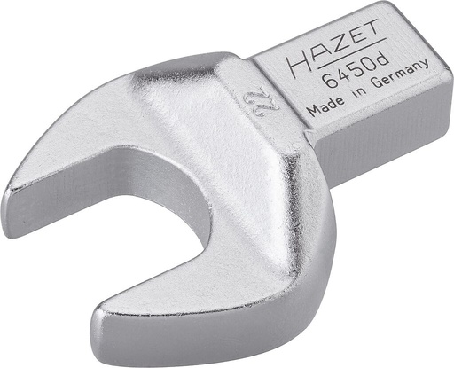 [6450D-22] Įstatomas atviras raktas 14x18 mm, 22 mm (6450D-22, HAZET)