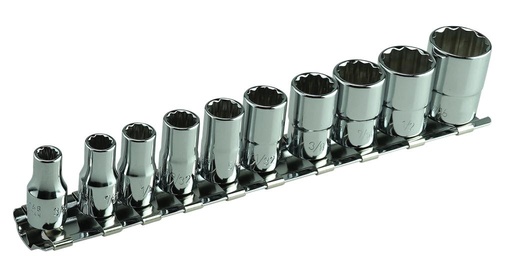 [72253050] Steckschlüßelsatz 1/4" in Zoll 12-kant 3/16, 7/32, 1/4, 9/32, 5/16, 11/32, 3/8 (72253050, PICHLER)