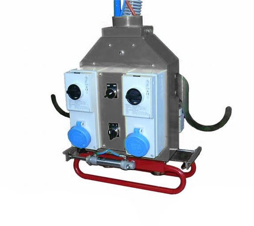 [65114] Control box for extraction arm, 2 suction outlets, automatic damper (65114, EUROLUBE)