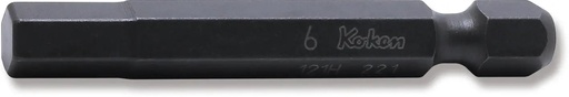 [72800275] HEX Bit 6 mm, Length 50 mm (72800275, PICHLER)