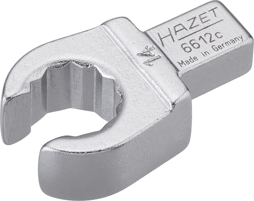 [6612C-14] Ieliekamā gredzenatslēga, atvērta, 9x12mm, 14mm (6612C-14, HAZET)