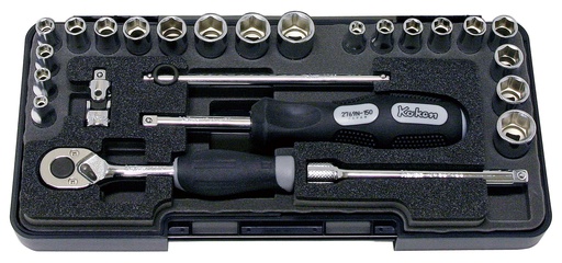 [72801138] SOCKET SET 1/4"SQ.DR. 6-P (72801138, PICHLER)