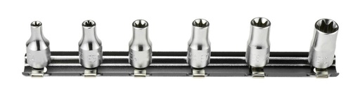[7290000] E-Profile Socket Set, 6 pcs, E4–E10 (7290000, PICHLER)