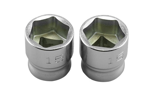 [73131505] Stecknuss 3/8" 6-kant SW15 extrakurz "Z" (73131505, PICHLER)