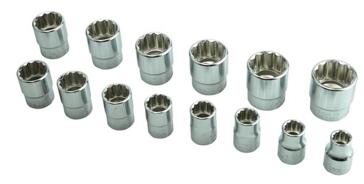 [7322600] Steckschlüssel Satz 3/8" 12-kant 9 - 22 mm in Kassette (7322600, PICHLER)