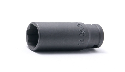 [73800049] 3/8 col. pramoninė ilga galvutė, SURFACE DRIVE profilis, 14 mm (73800049, PICHLER)