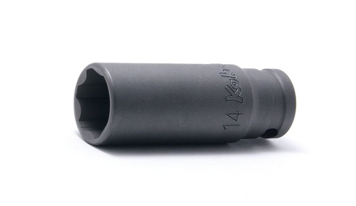 [73800051] 3/8 inch industrial deep socket, surface drive, 17 mm (73800051, PICHLER)