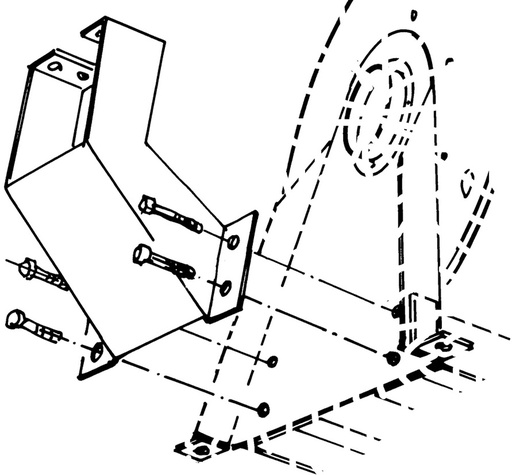 [68410] Fan Mounting kit (68410, EUROLUBE)