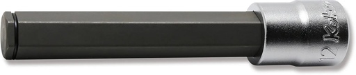 [73800331] Galvutė su šešiakampiu antgaliu 3/8 col., HEX 12 mm, ilgis 100 mm, su griebimo žiedu (73800331, PICHLER)