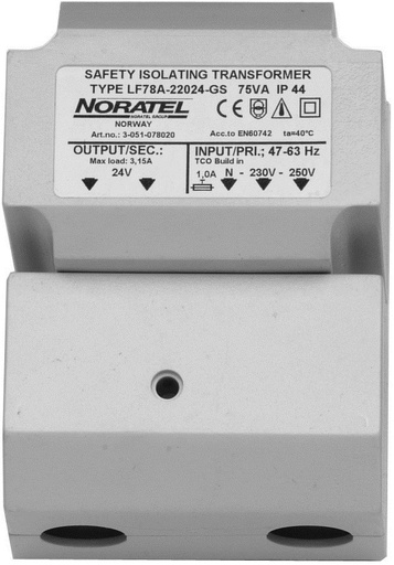 [68431] Transformer 230/24V 75W for halogen Lamp Cartridge (68430) (68431, EUROLUBE)