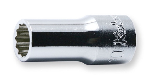 [73800815] 3/8 in. Semi-Deep Socket 10 mm, 12-Point (73800815, PICHLER)