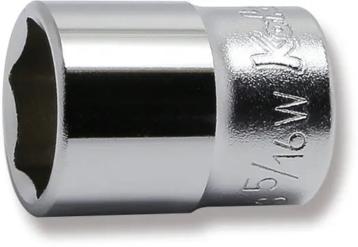 [73800987] 3/8 collu muciņa Whitworth 5/16 BSW, 6 šķautņu, garums 28 mm (73800987, PICHLER)