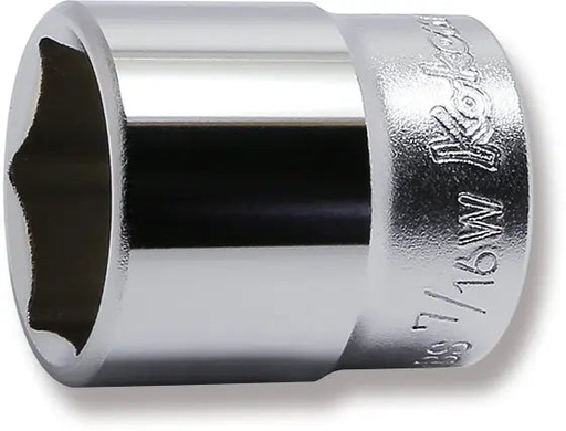 [73800989] 3/8 in. Drive Whitworth Socket 7/16 BSW, 6-Point, 32 mm Long (73800989, PICHLER)