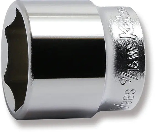 [73800991] 3/8 in. Drive Whitworth Socket 9/16 BSW, 6-Point, 35 mm Long (73800991, PICHLER)