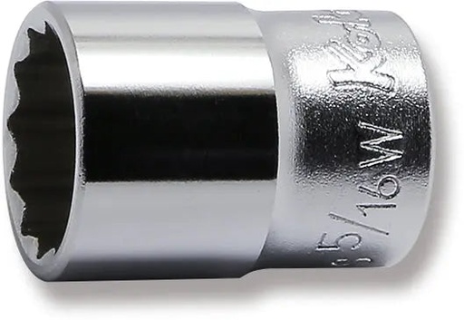 [73801040] 3/8 col. galvutė Whitworth 5/16 BSW, 12 briaunų, ilgis 28 mm (73801040, PICHLER)