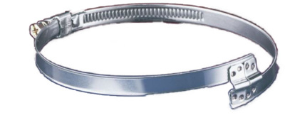 [68590] Hose Clamp Ø75 mm 650°C Hose (68590, EUROLUBE)