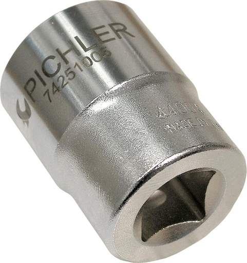 [74251005] Socket 1/2", 6 Point, Plane, 7/8" (74251005, PICHLER)