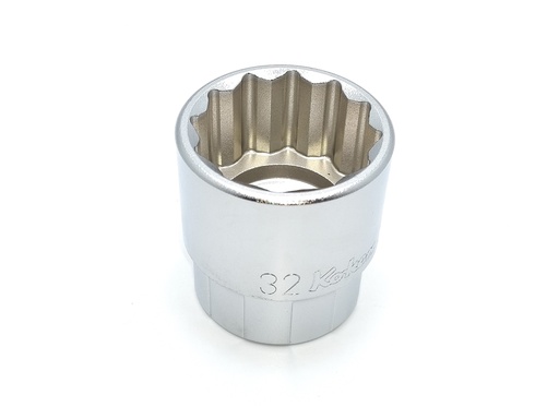 [7433200] 1/2 collas muciņa 12 šķautņu 32 mm (7433200, PICHLER)