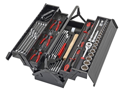 [706201] Tool case with tools 62 pcs (706201, SONIC)