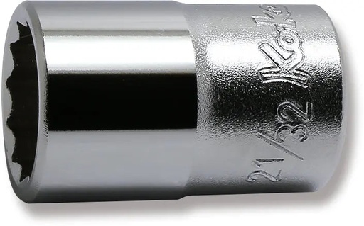 [74800776] 1/2 collu muciņa 21/32 collas, 12 šķautņu, garums 37 mm (74800776, PICHLER)