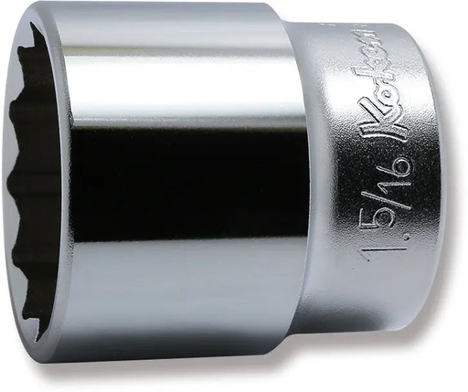 [74800789] 1/2 collu muciņa 1 5/16 collas, 12 šķautņu, garums 47 mm (74800789, PICHLER)