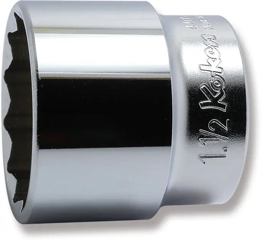 [74800792] 1/2 col. galvutė 1 1/2 col., 12 briaunų, ilgis 47 mm (74800792, PICHLER)