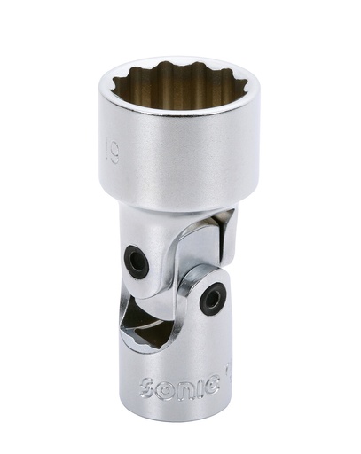 [7152818] Galvutė 3/8 su šarnyru, 12-kampė 18mm (7152818, SONIC)