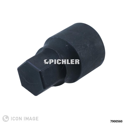 [7900560] Innensechskant-Einsatz 4012M 1/2" Antrieb SW 6 x 43 (7900560, PICHLER)