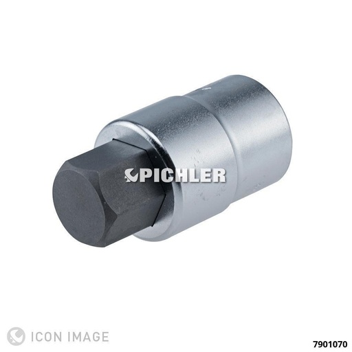[7901070] Innensechskant-Einsatz 4010M 1/2" Antrieb SW 7 x 50 mm (7901070, PICHLER)
