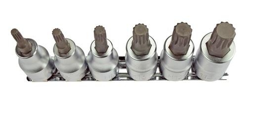 [7912000] 1/2 collas muciņu komplekts ar XZN uzgaļiem, M5–M14, garums 60 mm (7912000, PICHLER)