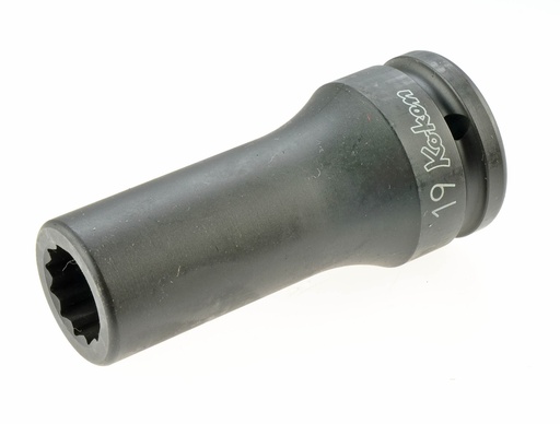 [7966190] Schlagstecknuss 3/4" SW 19 12-kant Länge 100 mm (7966190, PICHLER)