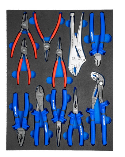 [79930195] Pliers set Premium, 11 pcs, in foam insert (79930195, PICHLER)