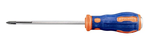 [79940111] Screwdriver with through blade, PH1 x 100 mm L (79940111, PICHLER)