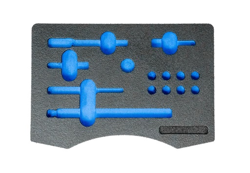 [88001178] Tool Trolley Insert for Repair Kits, black/blue (88001178, PICHLER)