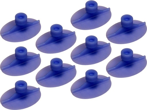 [90321740] Glue on Attachments Violet Oval 33x47mm Unit 10 pieces (90321740, PICHLER)