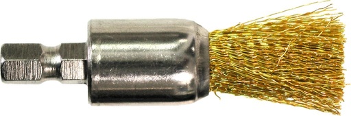 [9039011] Brass Wire Brush for Injector Seat 17.0 mm (9039011, PICHLER)
