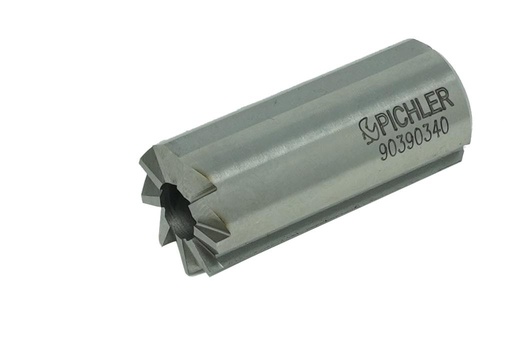 [90390340] Injector Seat Milling Cutter 180° with Straight Flute 17,0 mm (90390340, PICHLER)