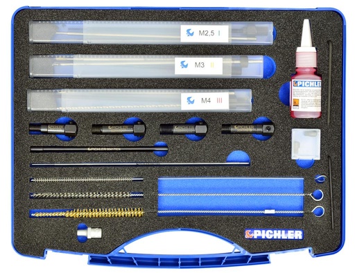 [90417900] Universal broken glow plug tip removal set M8x1, M9x1, M10x1 & M10x1.25 (90417900, PICHLER)