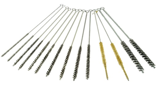 [90490300] Glow plug hole brushes set 14 pcs. (90490300, PICHLER)