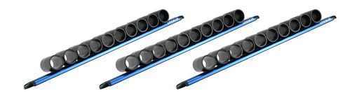 [90505110] Magnethalterung zur Werkzeugaufbewahrung mit 10 Kunststoffhülsen, 3-tlg. (90505110, PICHLER)