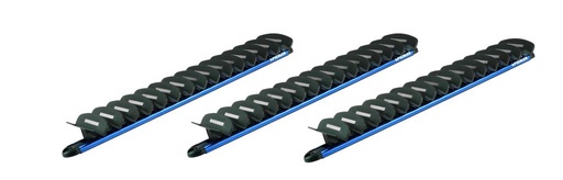 [90505115] Magnētiskais instrumentu turētājs ar 15 magnētiskām plastmasas sliedēm (90505115, PICHLER)