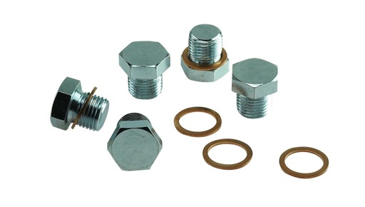 [9121050] Alyvos išleidimo kamščiai M15 x 1,5 x 16 su variniu sandarinimo žiedu, 5 vnt. (9121050, PICHLER)